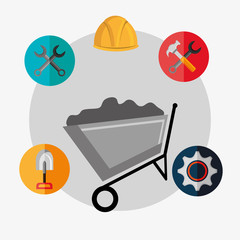 Construction digital design.