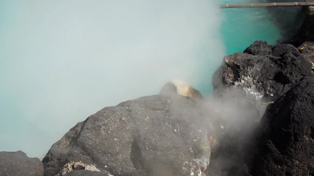 Hot Spring water boiling, Beppu, Japan
