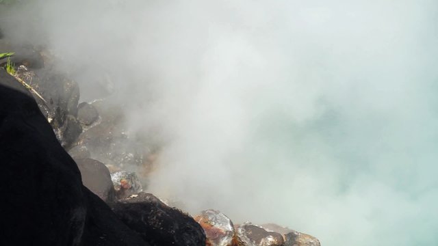 Hot Spring water boiling, Beppu, Japan
