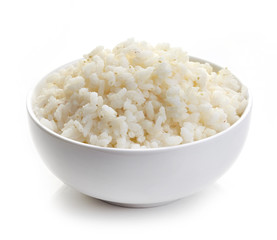 bowl of boiled rice