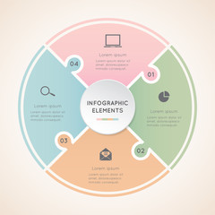 ircle Infographic Element