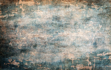 Obraz premium texture or background wall of shabby paint and plaster cracks
