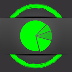 Chart pie icon