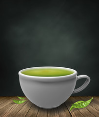 Obraz na płótnie Canvas Food and Beverage, tea and coffee menu illustration