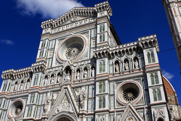 Naklejka premium Cathedral of Santa Maria del Fiore, the main church in Florence, Italy