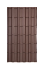 Roof tile isolated on the white