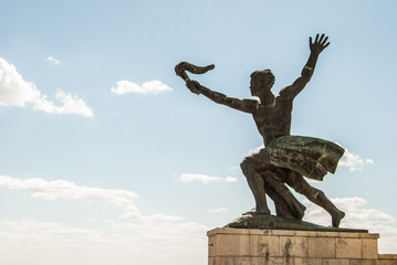 Fototapeta premium liberty statue of Budapest