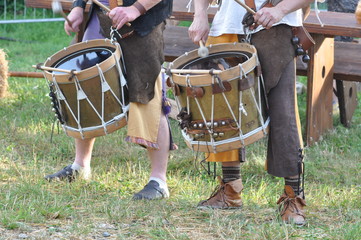 Trommler auf Mittelalterfest