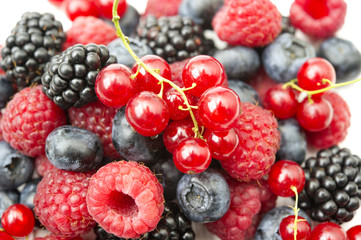 Freshly berry fruits