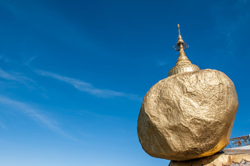 Obraz premium golden rock