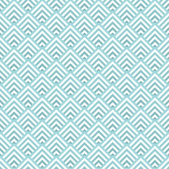 Seamless Corner Pattern Color Gradient Turquoise