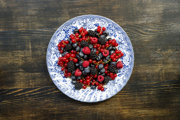 Freshly berry fruits