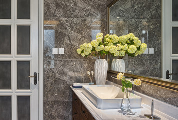 washing sink in toilet