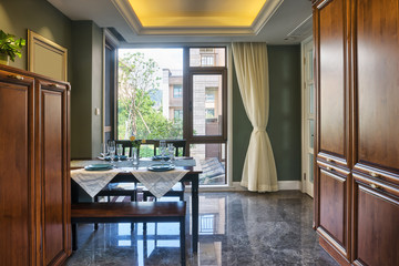 luxury dinning room interior