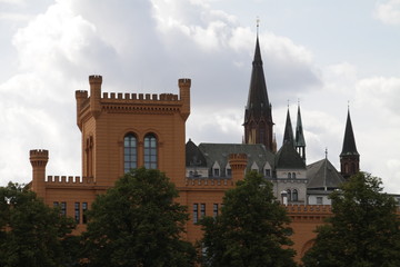 Fototapeta premium Das Arsenal in Schwerin