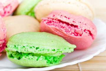 colorful  macaroones