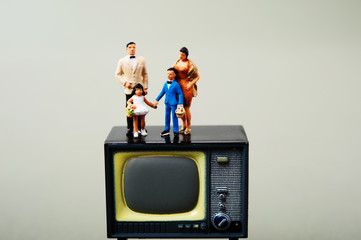 家族とテレビ