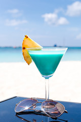 Blue Curacao cocktail