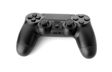 video game controller isolated on white background