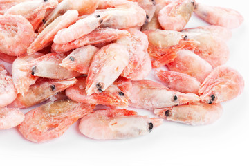 Pile of shrimps
