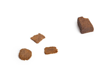Slices of hashish