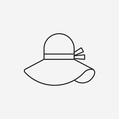hat line icon