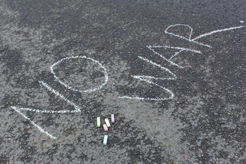 Obraz premium Child's wish - NO WAR