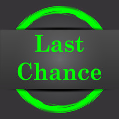 Last chance icon