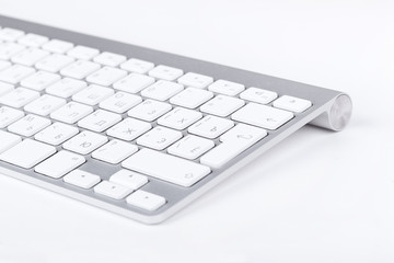 White keyboard