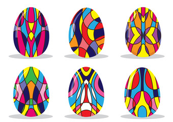 Easter Eggs Set