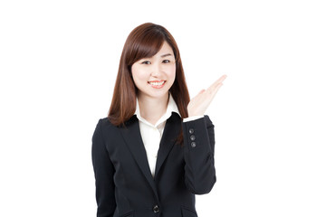 ビジネスウーマン　こちら