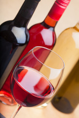 set of wine