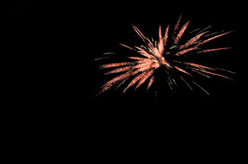 Fototapeta premium July 4th fireworks display
