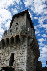 Torre del museo di San Marino.