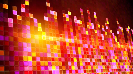 flashing squares equalizer