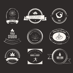 Yoga Logotypes Collection.