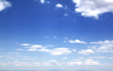 Fototapeta premium Sky clouds natural background