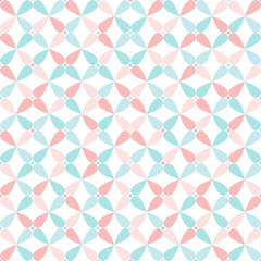 Seamless abstract pattern in pastel color