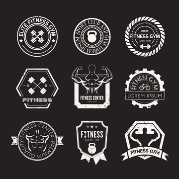 Fitness and Sport Gym Logos