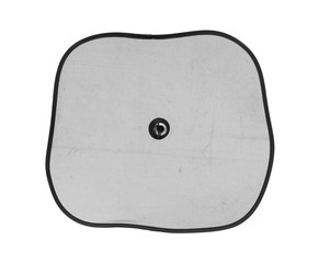 Sunshade for windshield isolated on white background