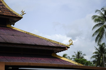 Roof detail of Masjid Kariah Dato' Undang Kamat