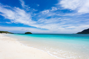 沖縄伊平屋島の海