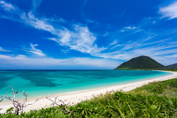 沖縄伊平屋島の海