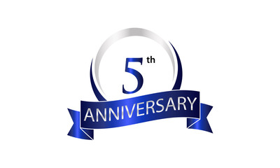 ring ribbon anniversary logo