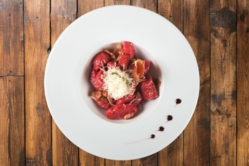 Beef, Pork, Plate.