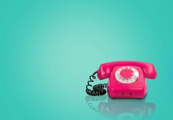Telephone, Red, Retro Revival.