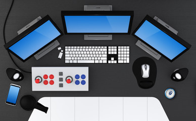 Gaming station. © Bobboz