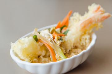 tempura prawn