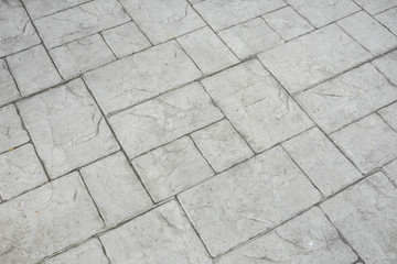 Outdoor tile floor as background