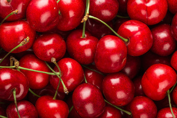 Red Cherry Background